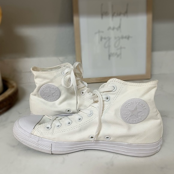 Converse Chuck Taylor All Star White Monochrome Unisex - Picture 6 of 6